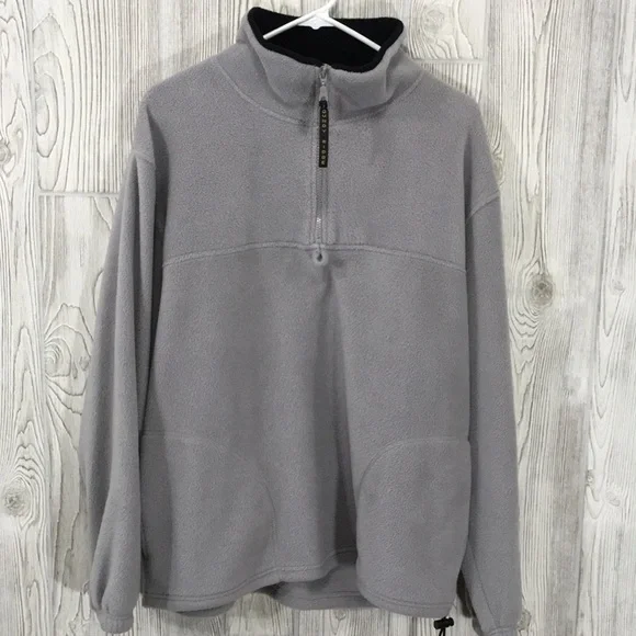 Vintage Roundy Ridge Fleece Pullover Quarter Zip Medium - Picture 1 of 8
